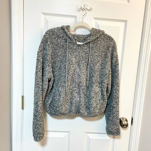 SHEIN Women's Soft Zip Up Jacket